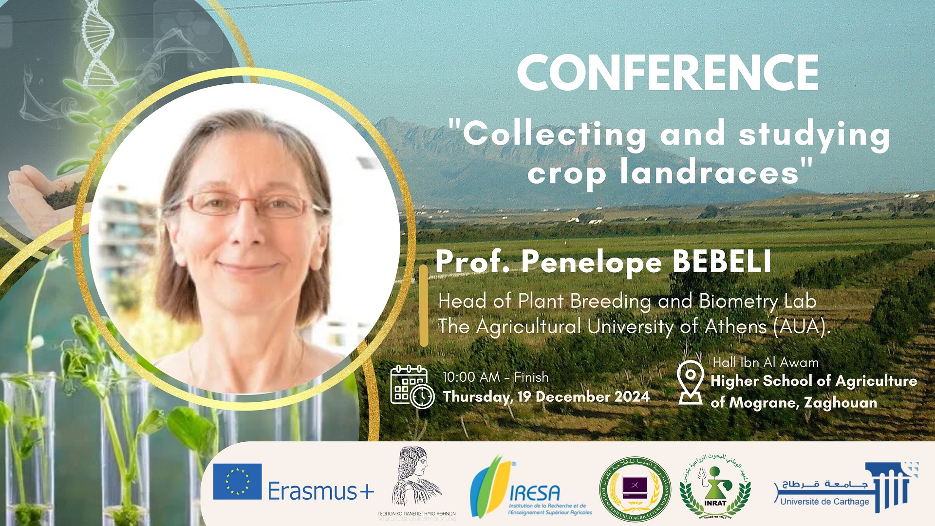 Conférence internationale : Collecting and studying crop landraces