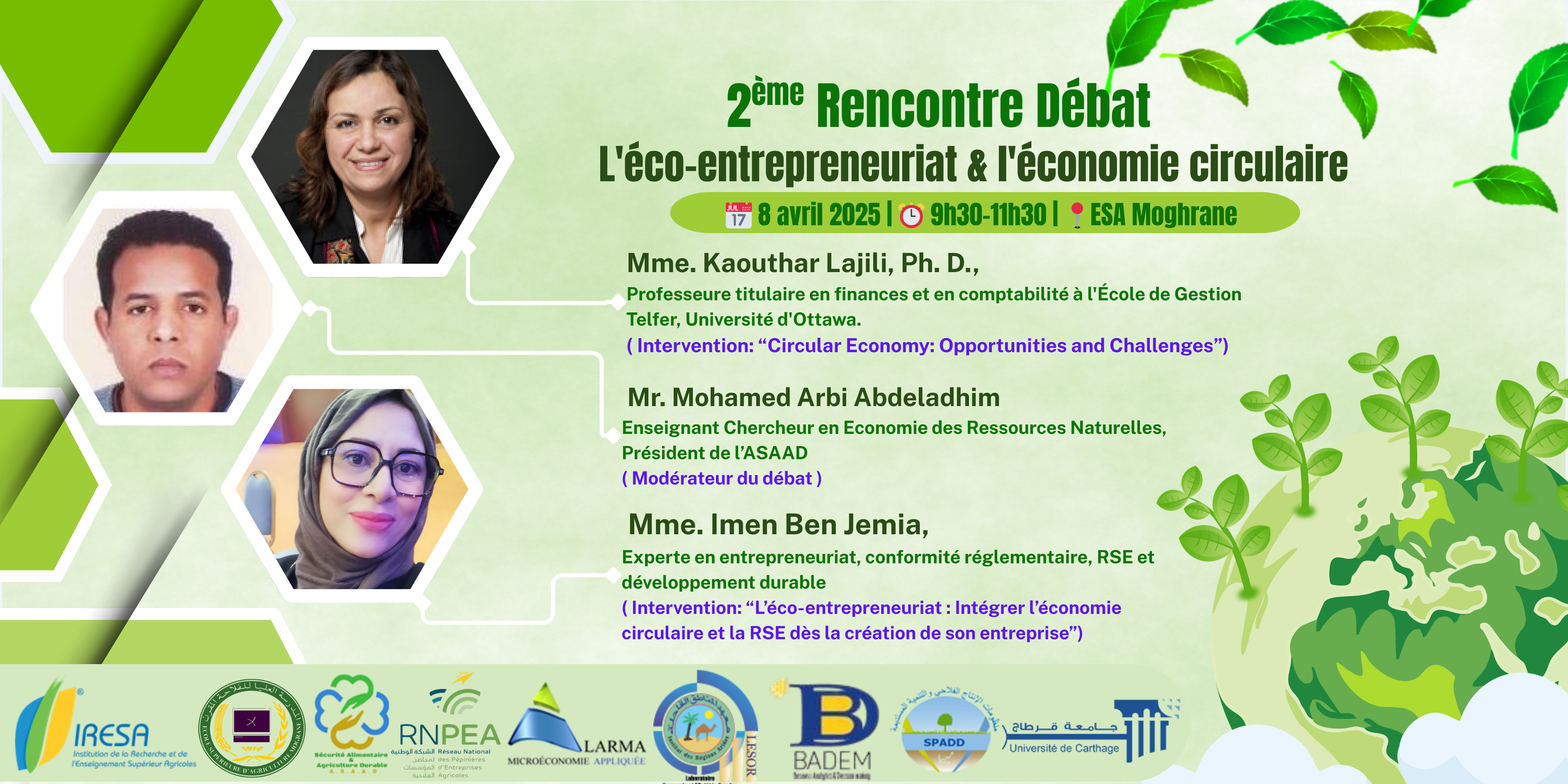la 2ème Rencontre Débat qui aura lieu le 08-04-2025